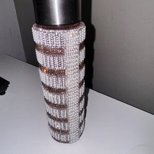 COPY - NEW Custom Rose gold and pearl tumbler